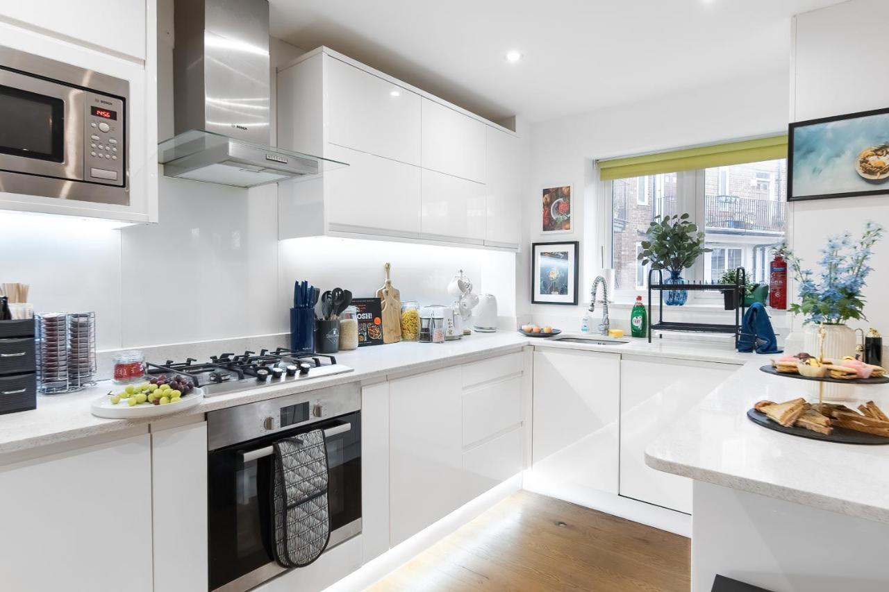 Chic 3 Bed Apartment Near London Bridge With Balcony Dış mekan fotoğraf