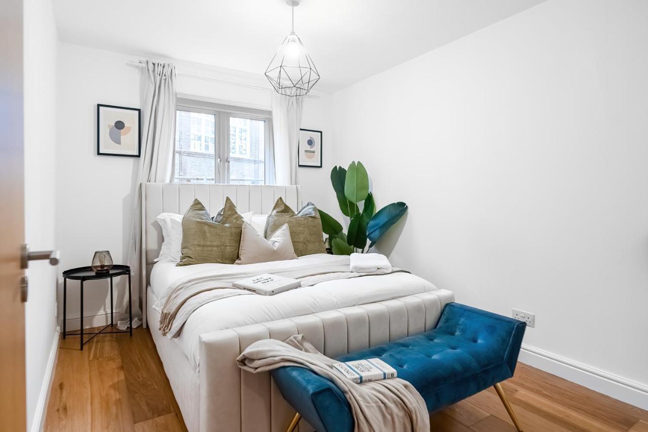 Chic 3 Bed Apartment Near London Bridge With Balcony Dış mekan fotoğraf